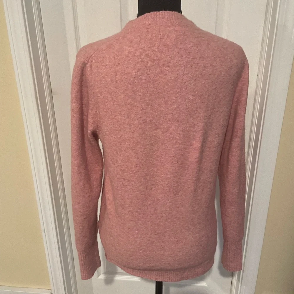 J. Crew Soft Pink Crew Neck Sweater